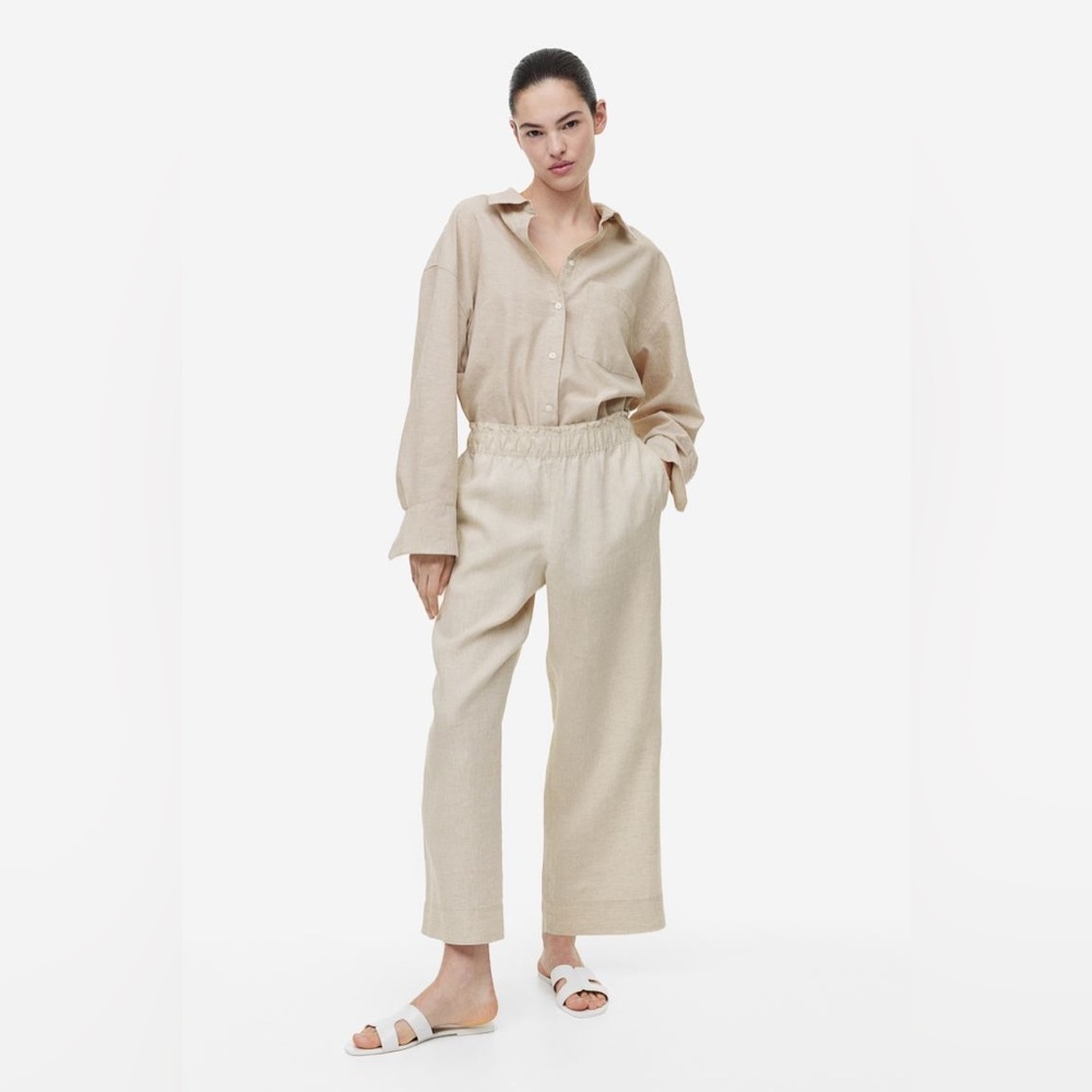 NWOT H&M Linen Pant